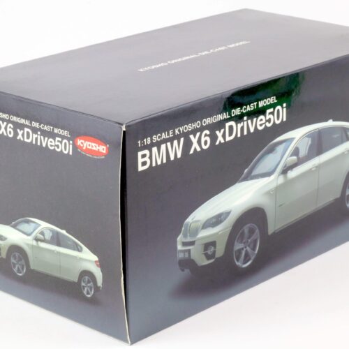 1:18 Kyosho BMW X6 xDrive50i (E71) white 08761W