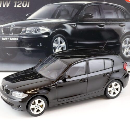 1:18 Kyosho BMW 120i 1er (E87) black 08721BK