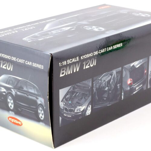 1:18 Kyosho BMW 120i 1er (E87) black 08721BK