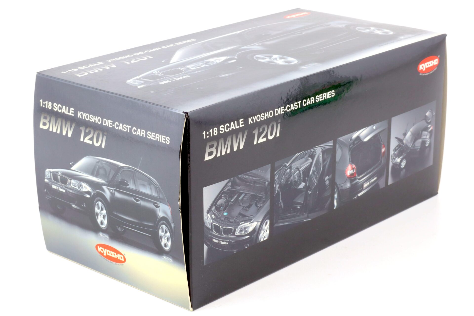 1:18 Kyosho BMW 120i 1er (E87) black 08721BK