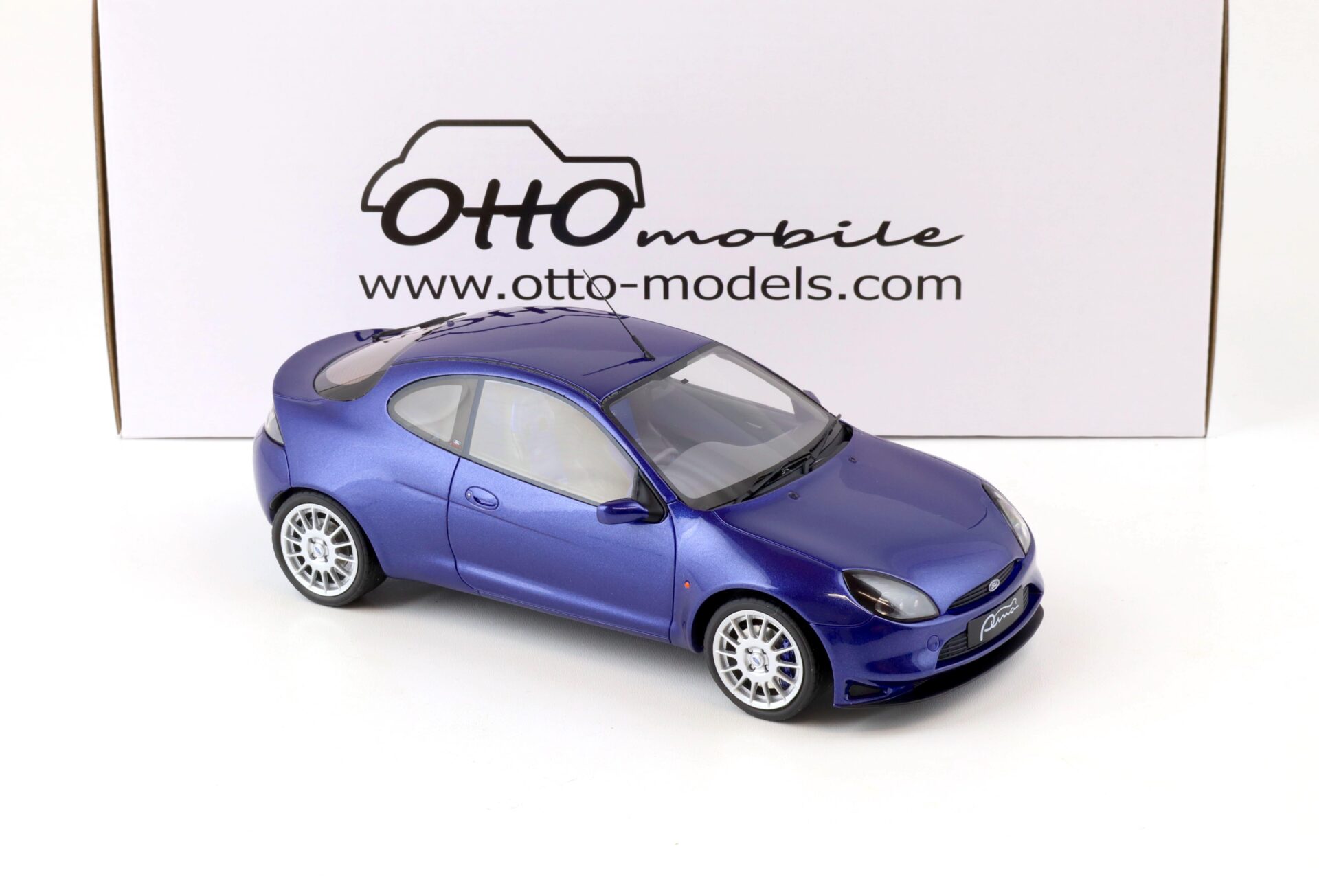 1:18 OTTO mobile OT428 Ford Puma Racing blue 1999