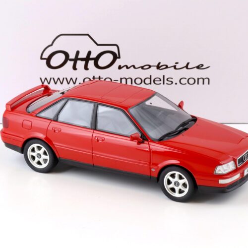 1:18 OTTO mobile OT355 Audi 80 Quattro Competition Limousine 1994 Laser red