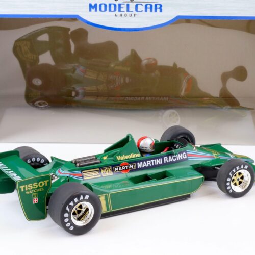 1:18 MCG Lotus Ford 79 John Player Team Martini F1 GP Argentina 1979 Andretti #1