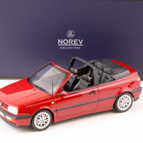 1:18 Norev VW Golf 3 Cabriolet 1995 dark red metallic - Limited 200 pcs.