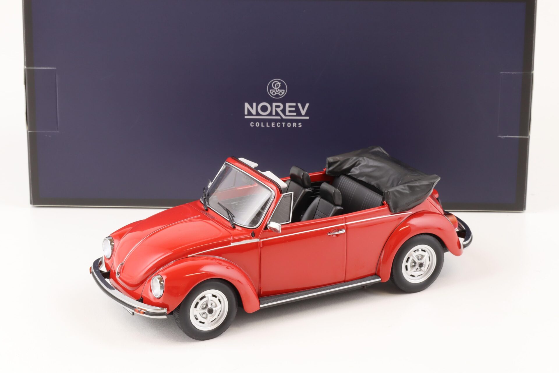 1:18 Norev VW Käfer 1303 Cabriolet 1976 red - Limited 200 pcs.