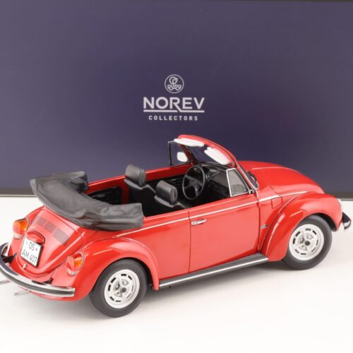 1:18 Norev VW Käfer 1303 Cabriolet 1976 red - Limited 200 pcs.