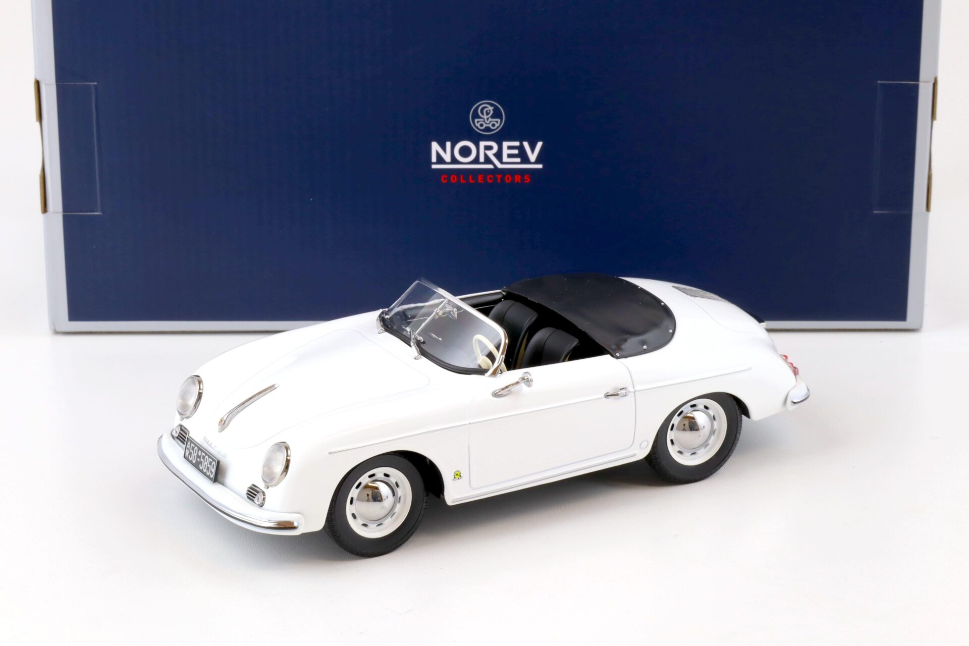 1:18 Norev Porsche 356 Speedster 1954 white