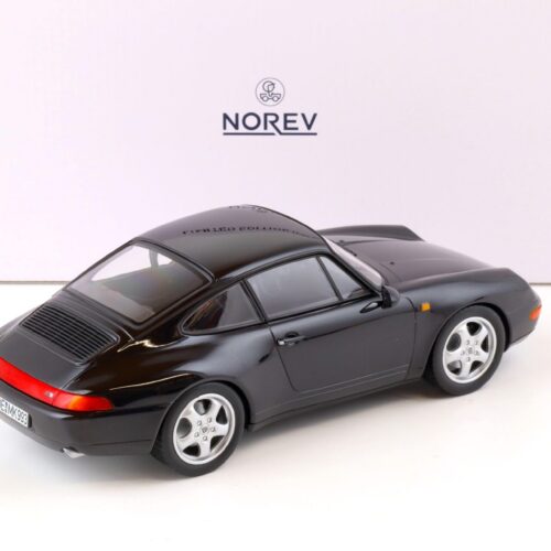 1:18 Norev Porsche 911 (993) Carrera Coupe 1993 black metallic