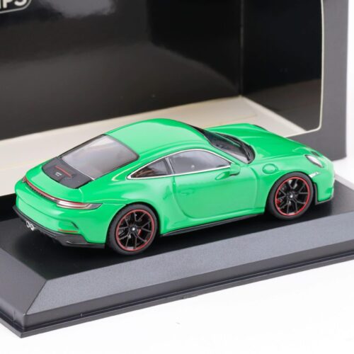 1:43 Minichamps Porsche 911 (992) GT3 Touring 2021 Python green/ black wheels