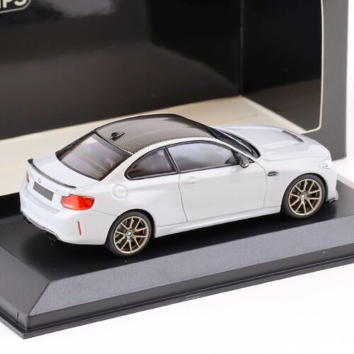 1:43 Minichamps BMW M2 CS Coupe Hockenheim silver/ gold wheels 2020