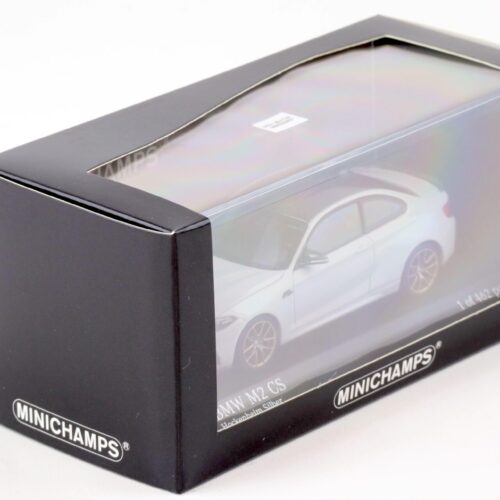 1:43 Minichamps BMW M2 CS Coupe Hockenheim silver/ gold wheels 2020