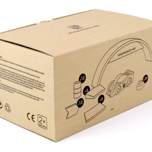 Original Porsche Drivers Selection Race Track Expansion Set Holzspielzeug Rennbahn