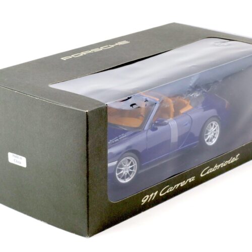 1:18 Gate Gateway Porsche 911 (996) Carrera Cabriolet Iris blue WAP DEALER