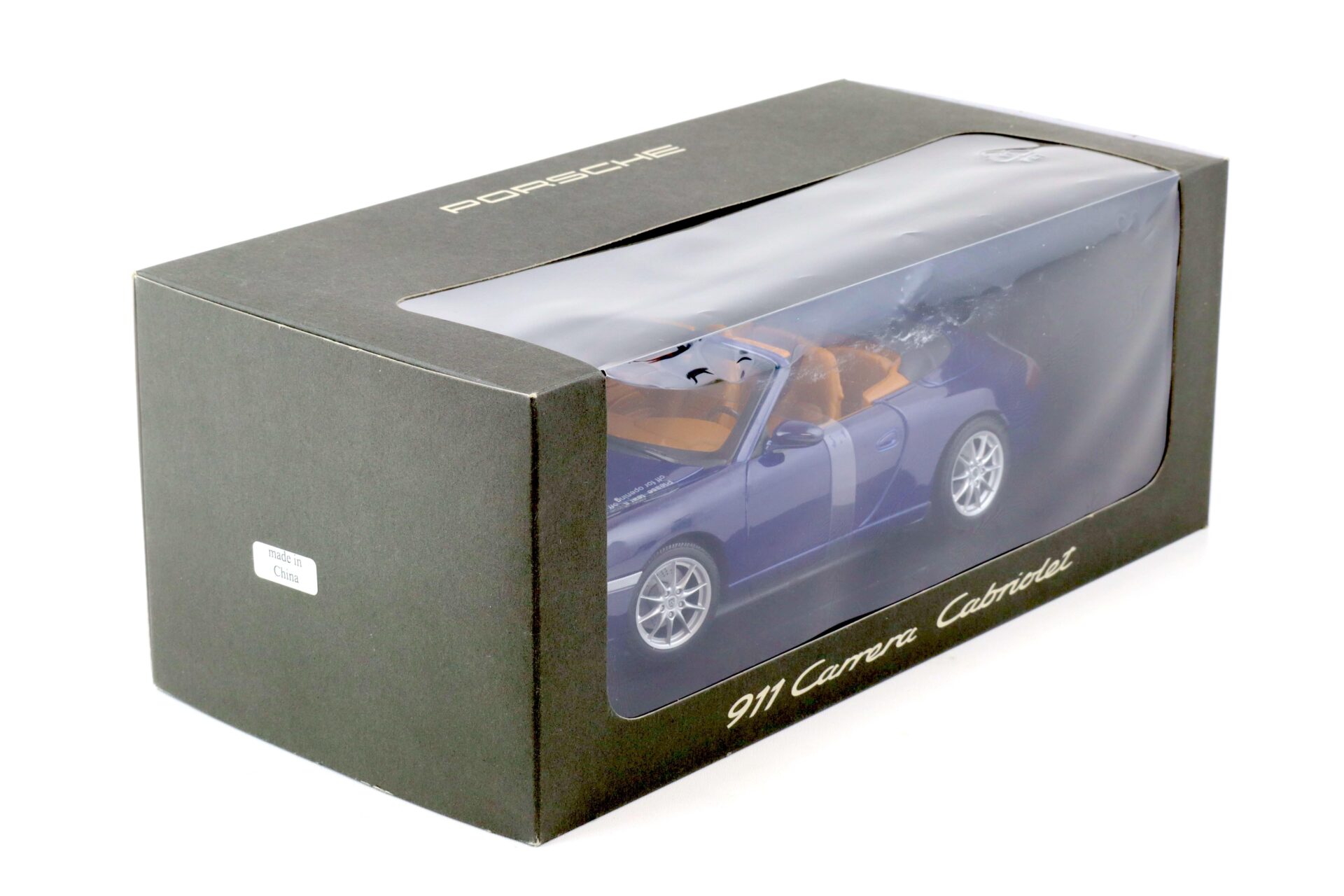 1:18 Gate Gateway Porsche 911 (996) Carrera Cabriolet Iris blue WAP DEALER