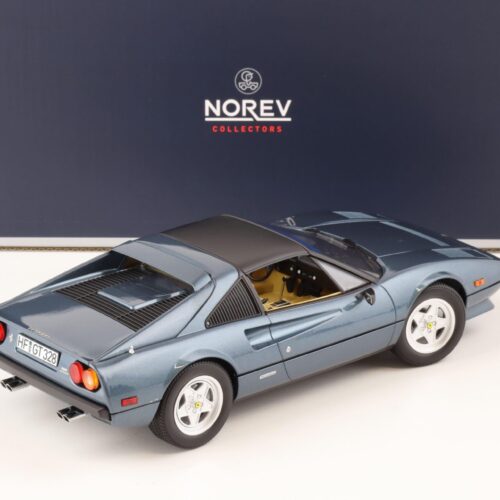 1:18 Norev Ferrari 308 GTS Quattrovalvole 1982 blue metallic - Limited 1000 pcs.