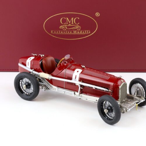 1:18 CMC Alfa Romeo P3 Nuvolari #8 Winner GP Italy 1932 red M-219