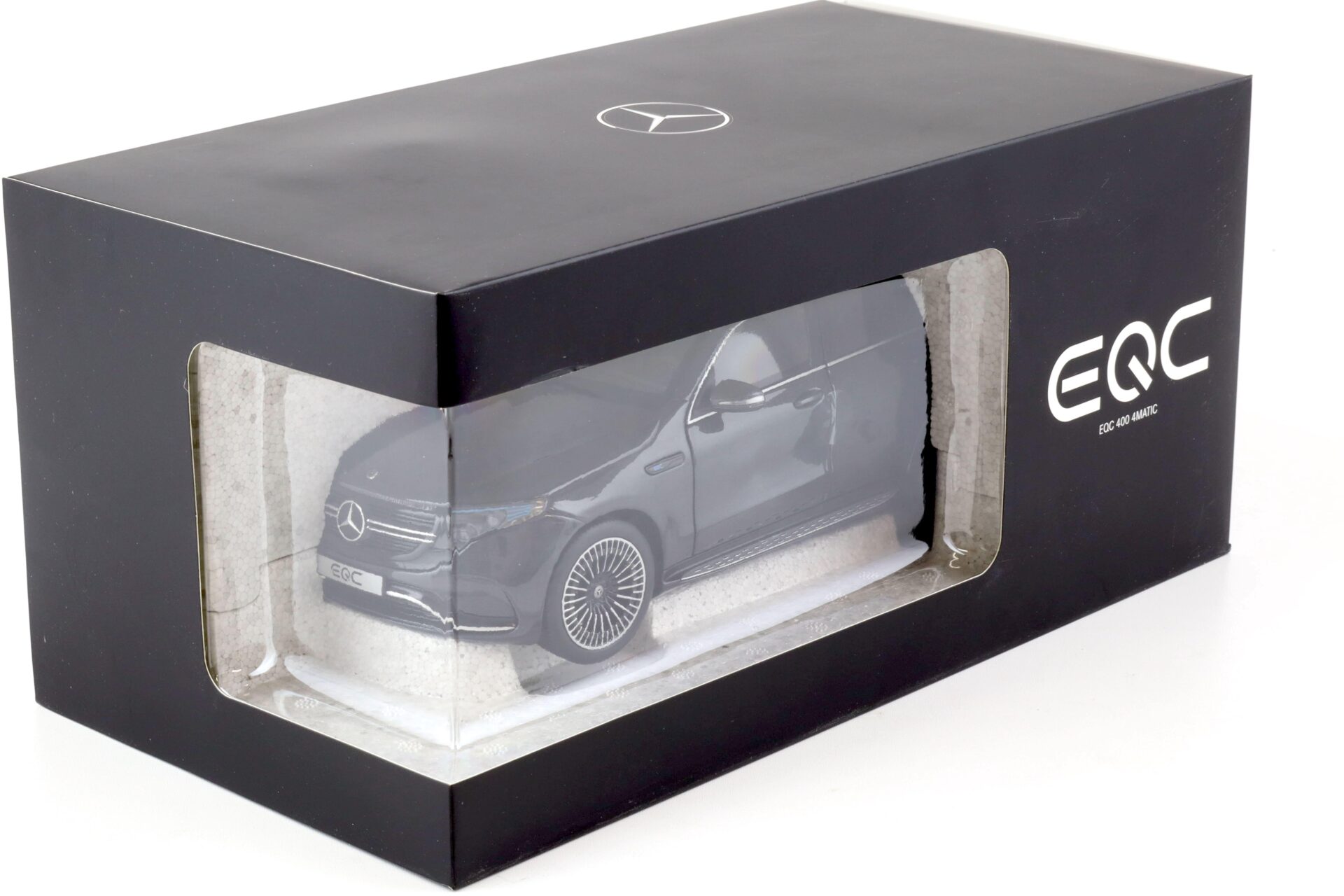 1:18 NZG Mercedes EQC 400 4Matic N293 graphite grey DEALER VERSION