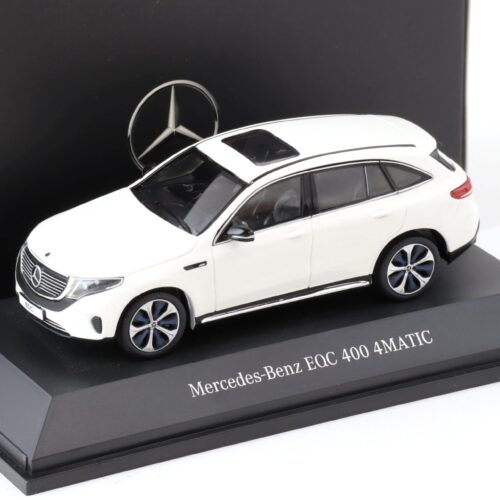 1:43 Spark Minimax Mercedes EQC 400 4Matic polar white DEALER VERSION