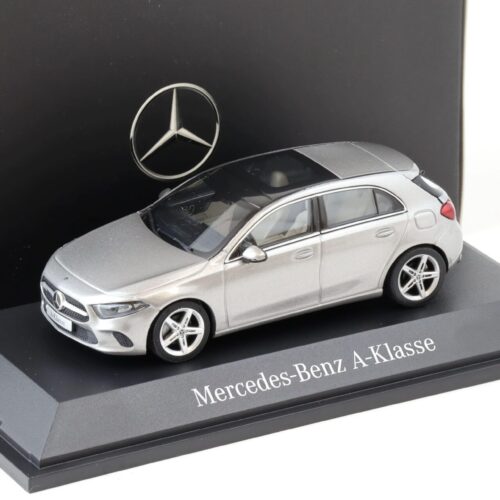 1:43 Herpa Mercedes A Class W177 mojave silver metallic DEALER VERSION