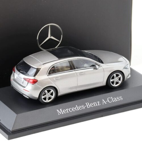 1:43 Herpa Mercedes A Class W177 mojave silver metallic DEALER VERSION