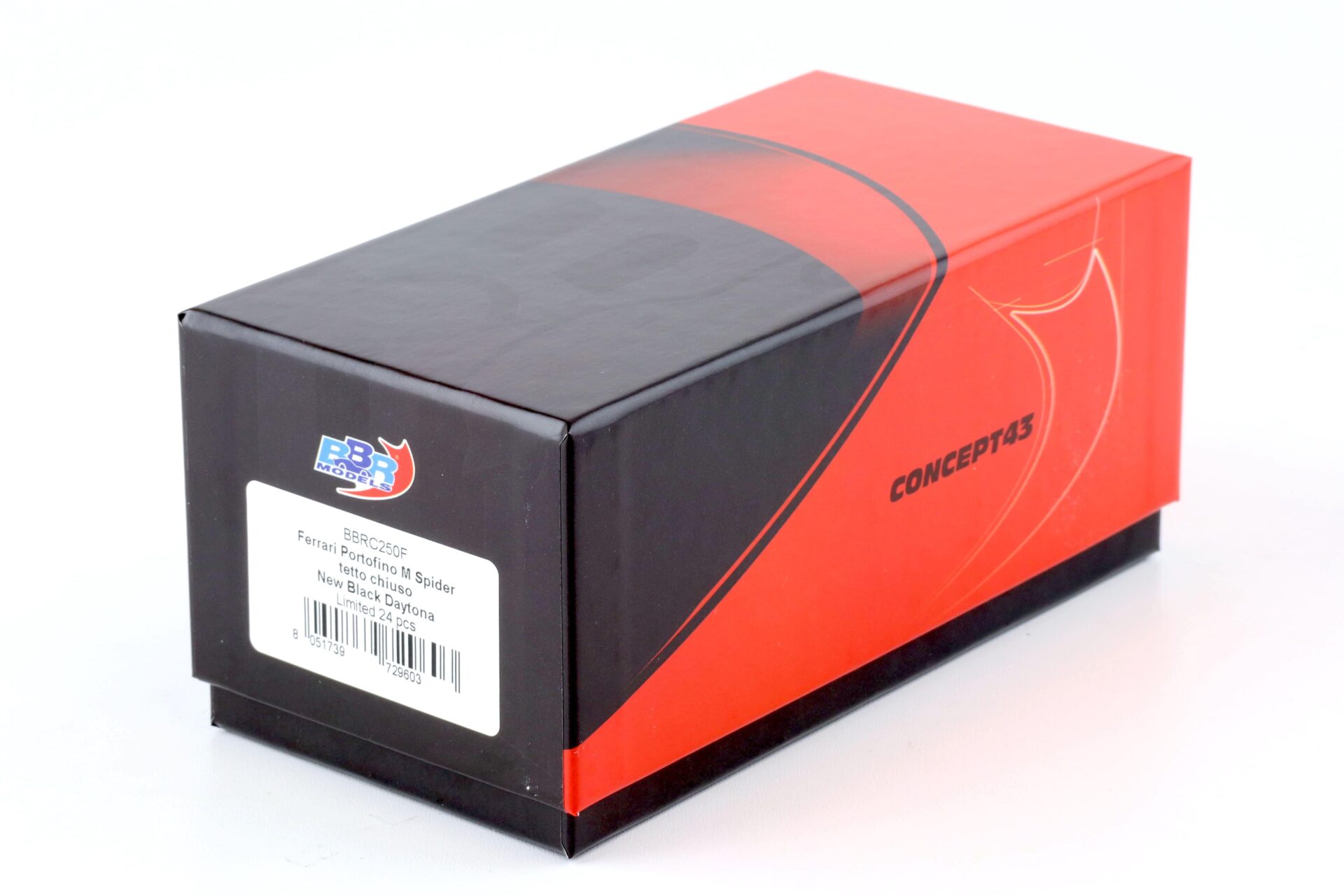 1:43 BBR Ferrari Portofino M Spider tetto chiuso New Black Daytona - Limited 24 pcs.