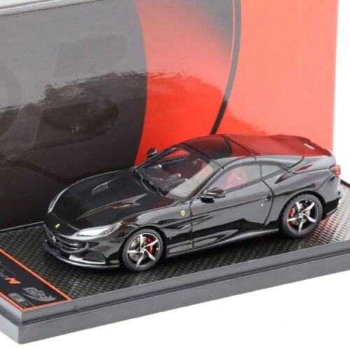 1:43 BBR Ferrari Portofino M Spider tetto chiuso New Black Daytona - Limited 24 pcs.