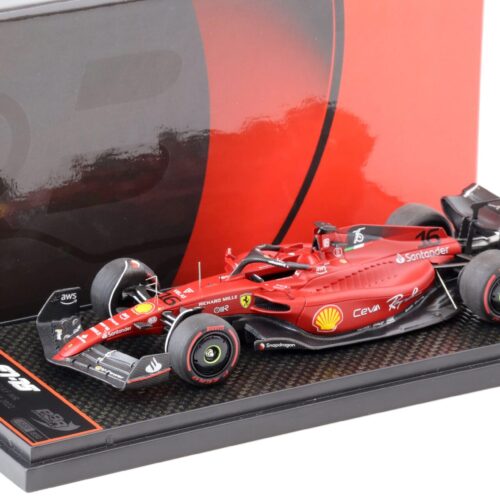 1:43 BBR Ferrari F1-75 Gran Prix Bahrein 2022 vincitore Charles Leclerc - Limited 850 pcs.