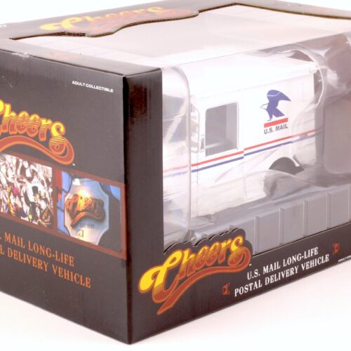 1:18 Greenlight US MAIL Long-Life Postal Service Delivery Van TV Series CHEERS white