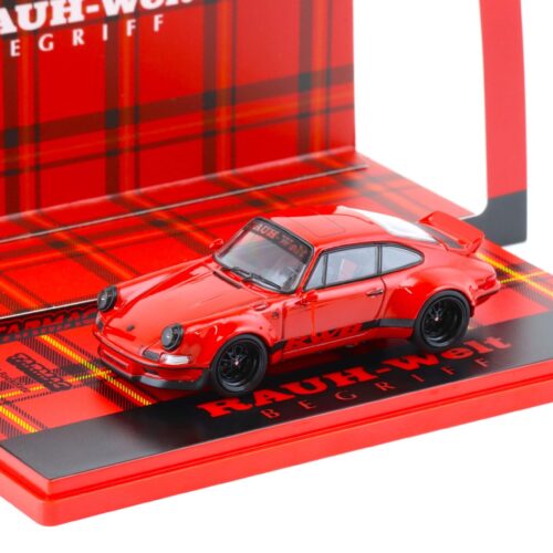 1:43 Tarmac Works Porsche 911 RWB Backdate Coupe red/ black