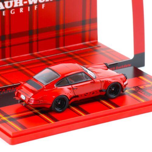 1:43 Tarmac Works Porsche 911 RWB Backdate Coupe red/ black
