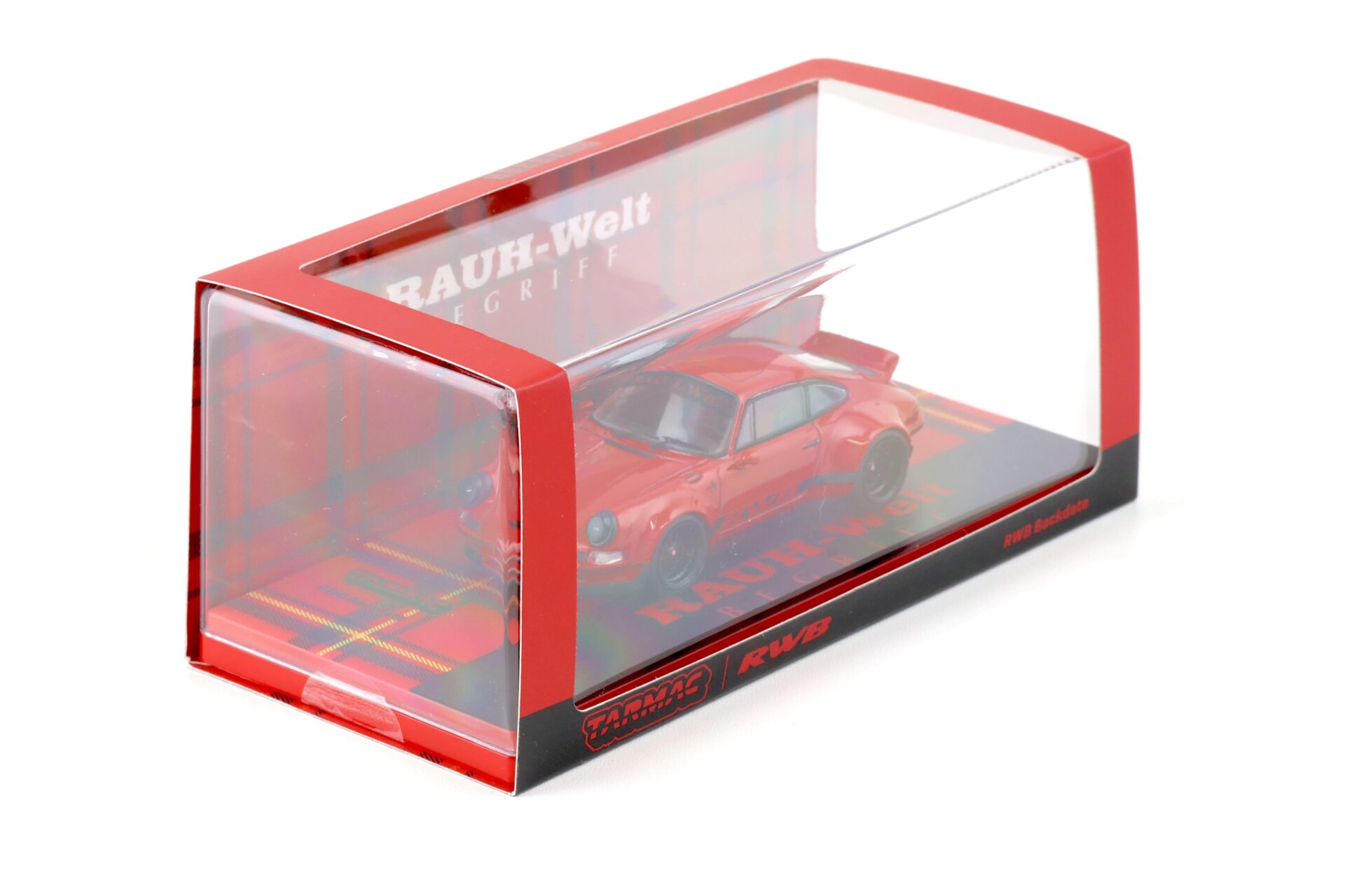 1:43 Tarmac Works Porsche 911 RWB Backdate Coupe red/ black