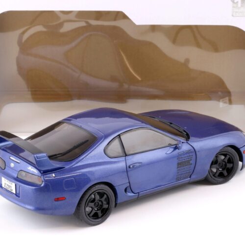 1:18 Solido Toyota Supra MK4 (A80) Coupe Streetfigther 1993 blue metallic