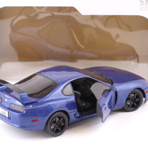 1:18 Solido Toyota Supra MK4 (A80) Coupe Streetfigther 1993 blue metallic