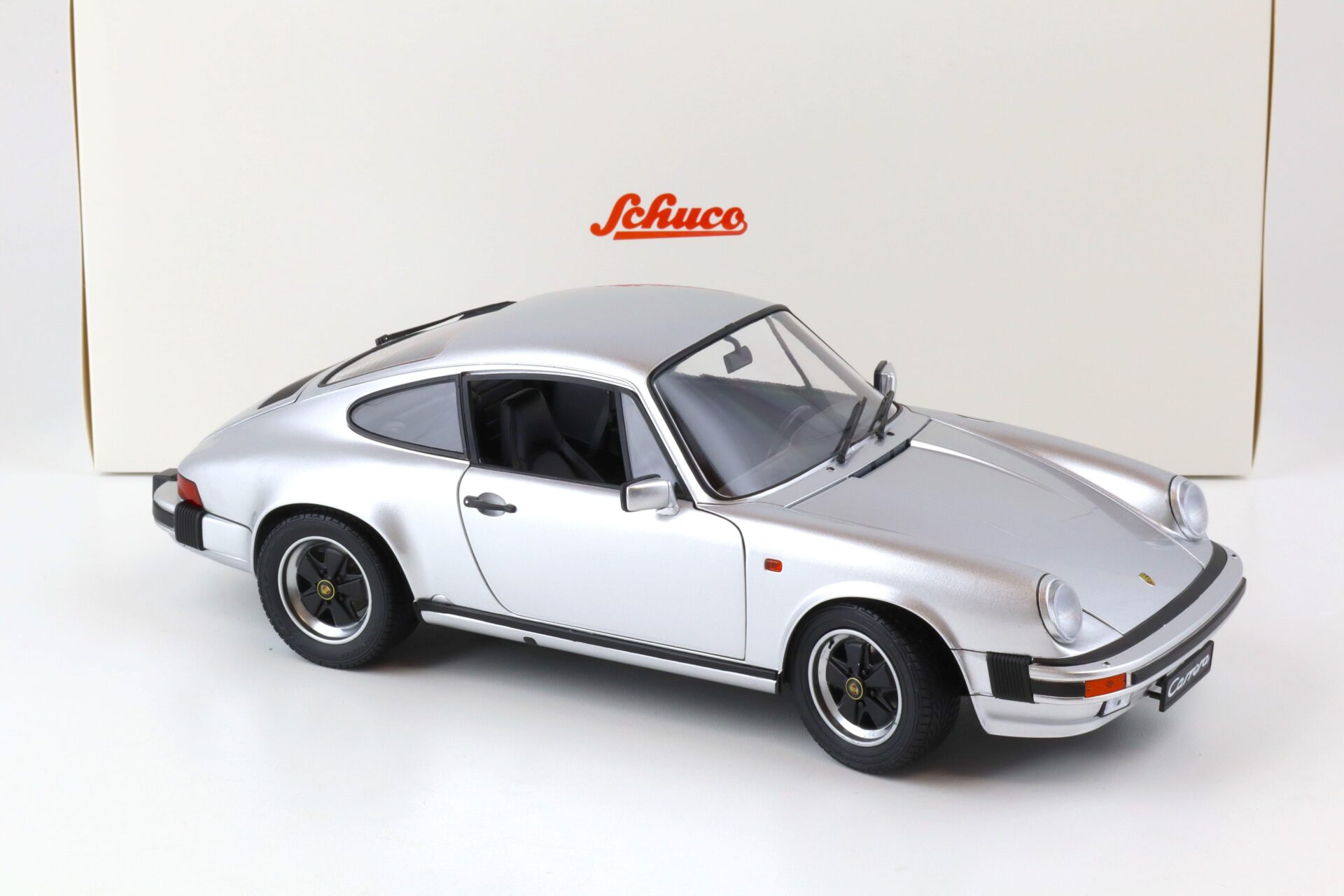 1:12 Schuco Porsche 911 Carrera 3.2 Coupe silver metallic