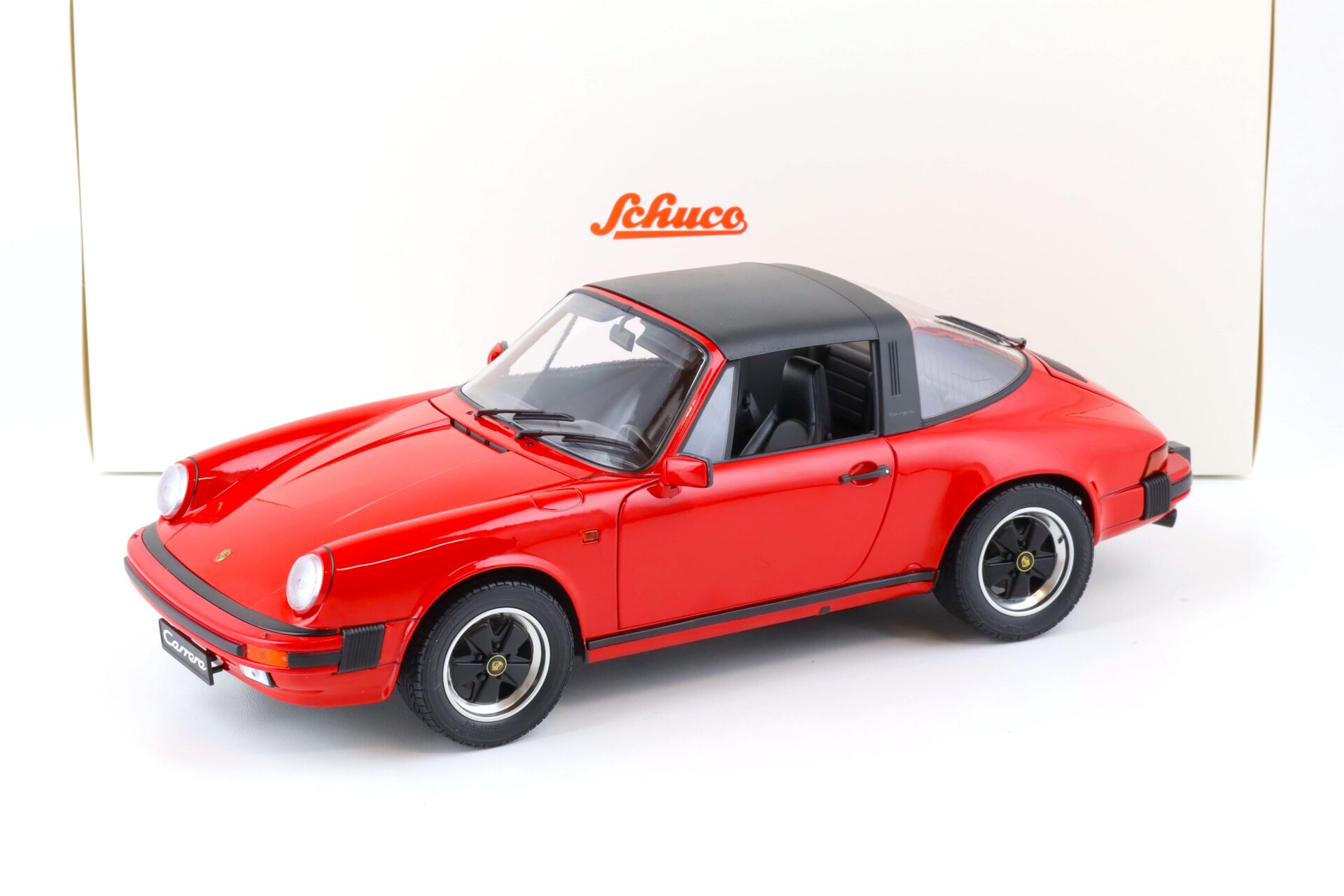 1:12 Schuco Porsche 911 Carrera 3.2 Targa indisch red