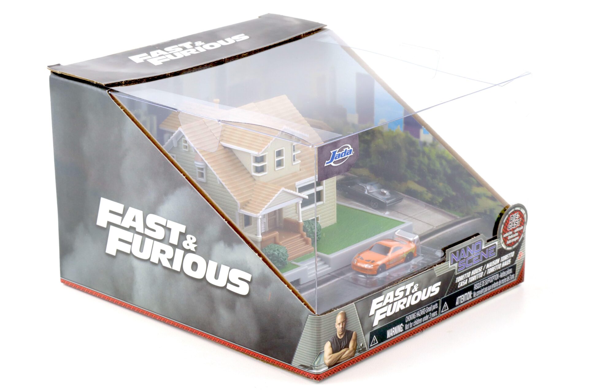 Jada Toys Nano Scene Fast & Furious DomÂ´s House Diorama with Supra & Charger
