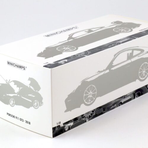 1:18 Minichamps Porsche 911 (991) GT3 Coupe 2018 dark green