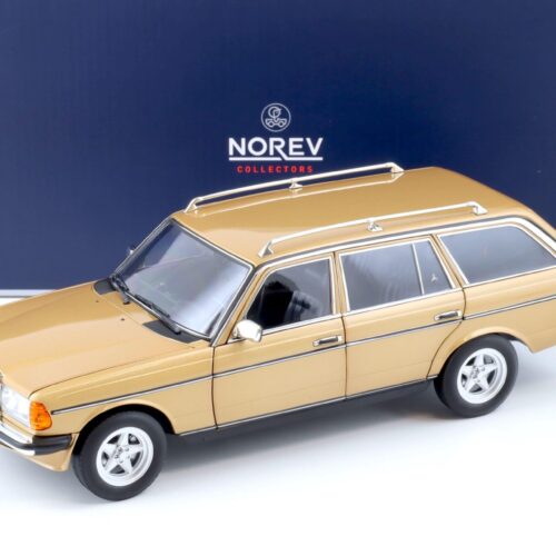 1:18 Norev Mercedes 200T S123 AMG Spec 1982 gold metallic - Limited 500 pcs.