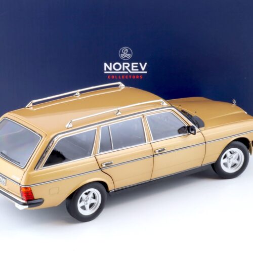 1:18 Norev Mercedes 200T S123 AMG Spec 1982 gold metallic - Limited 500 pcs.
