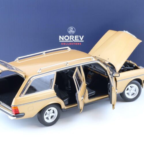 1:18 Norev Mercedes 200T S123 AMG Spec 1982 gold metallic - Limited 500 pcs.