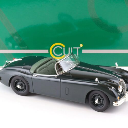 1:18 Cult Scale Jaguar XK150 OTS Roadster 1958 dark green CML030-1