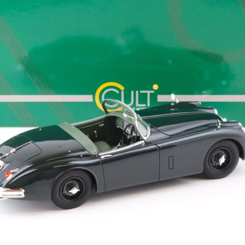 1:18 Cult Scale Jaguar XK150 OTS Roadster 1958 dark green CML030-1