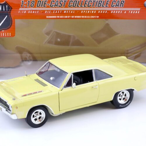 1:18 Highway61 Dodge Dart Coupe 1968 yellow