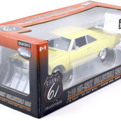 1:18 Highway61 Dodge Dart Coupe 1968 yellow