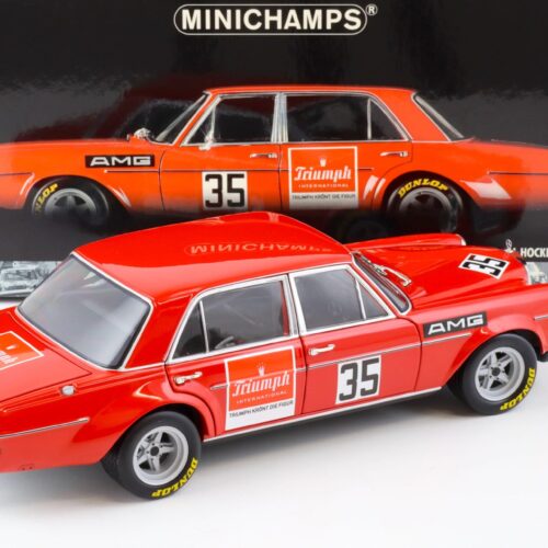 1:18 Minichamps Mercedes 300 SEL 6.8 Hockenheim 1971 H.Kelleners #35 Triumph