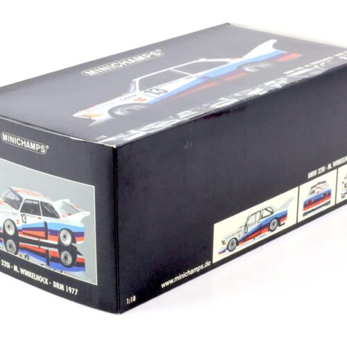 1:18 Minichamps BMW 320i Team Würth M. Winkelhock #13 DRM 1977