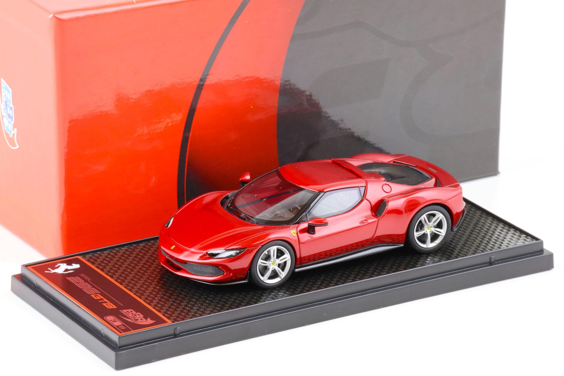 1:43 BBR Ferrari 296 GTB Rosso Imola red - Limited 99 pcs.