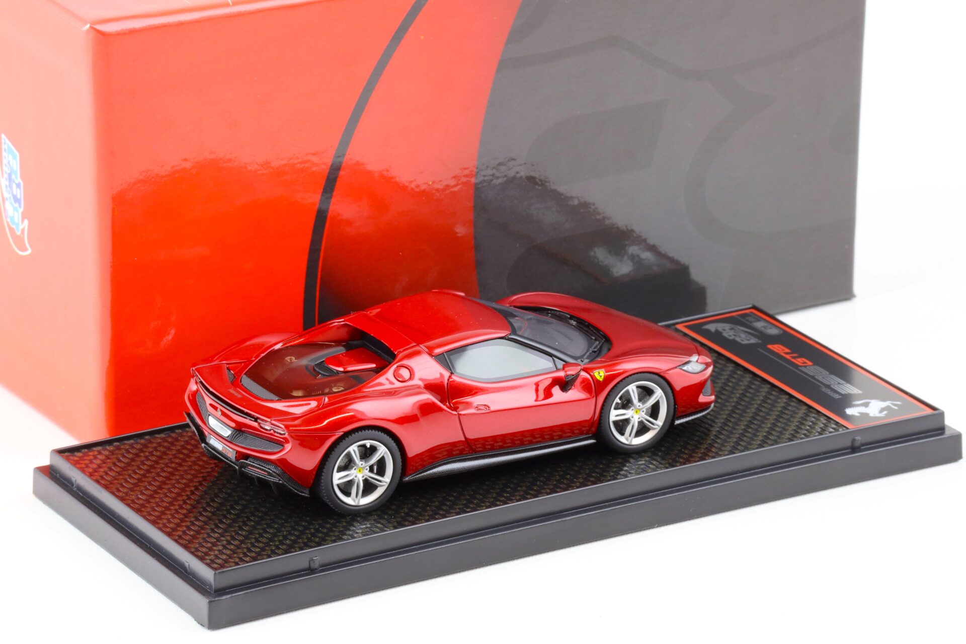 1:43 BBR Ferrari 296 GTB Rosso Imola red - Limited 99 pcs.