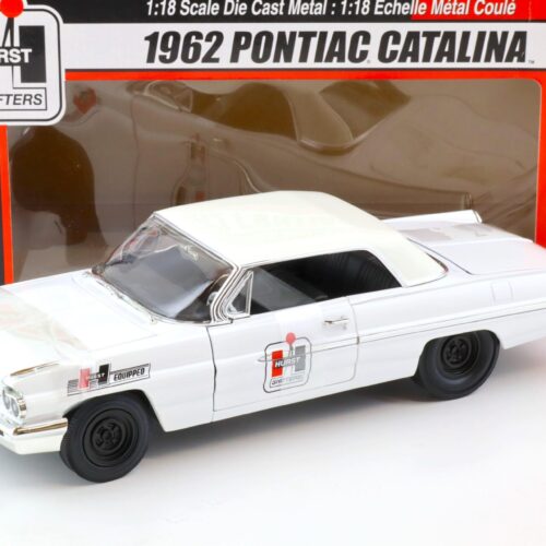 1:18 ERTL American Muscle 1962 Pontiac Catalina Hurst Shifters white
