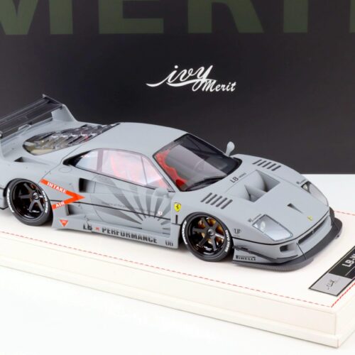 1:18 Ivy Model Merit Ferrari F40 LB Works LBWK Fighter grey - Limited 69 pcs.